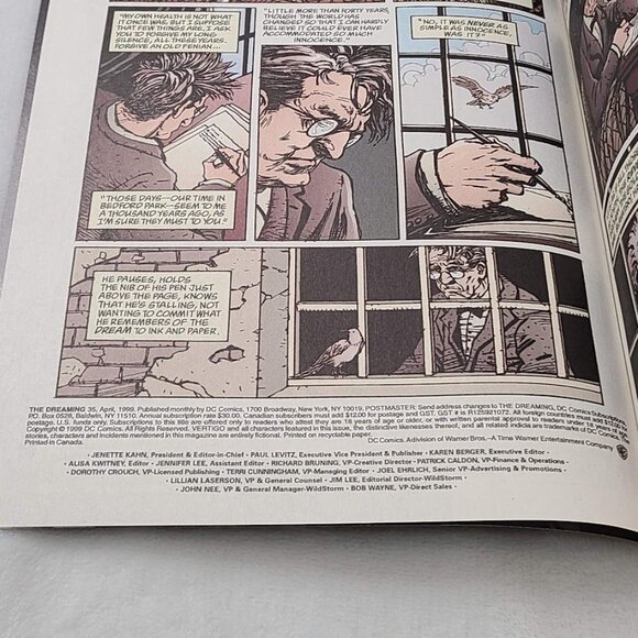 Dreaming 35 DC Comics Vertigo 1999 VF 8.0 Dave McKean Sandman Spin-off - Picture 4 of 16